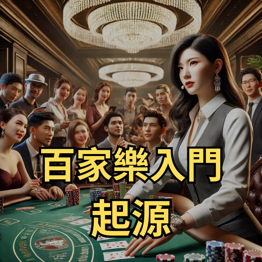 百家樂入門起源